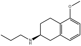 (S)-1,2,3,4-tetrahydro-5-methoxy-N-propyl-2-Naphthalenamine(Rotigotine) Struktur