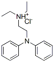 2-(diphenylamino)ethyl-diethyl-azanium chloride|