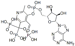 adenosine tetraphosphopyridoxal Structure