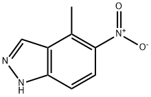 4-甲基-5-硝基-1H-吲唑,101420-67-1,结构式