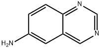 6-キナゾリンアミン 化学構造式