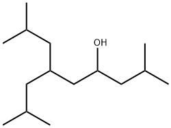 2,8-Dimethyl-6-(2-methylpropyl)-4-nonanol 结构式