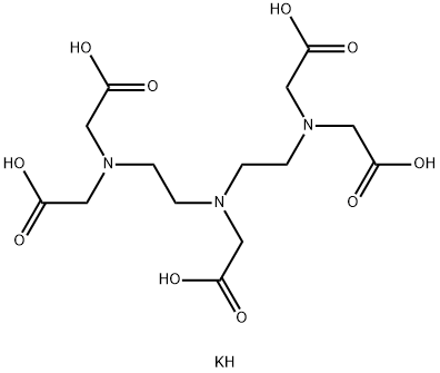 Glycine, N,N-bis2-bis(carboxymethyl)aminoethyl-, potassium salt Structure