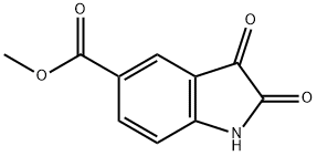 靛红-5-甲酸甲酯, 101460-85-9, 结构式