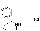 5-(4-甲基苯基)-3-氮杂双环[3.1.0]己烷-1,2,2,6,6-D<SUB>5</SUB> 盐酸盐, 1014696-75-3, 结构式