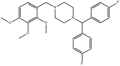 洛美利嗪, 101477-55-8, 结构式
