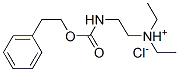 diethyl-[2-(phenethyloxycarbonylamino)ethyl]azanium chloride,101491-68-3,结构式