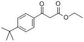 ETHYL 3-(4-TERT-BUTYLPHENYL)-3-OXOPROPANOATE 结构式