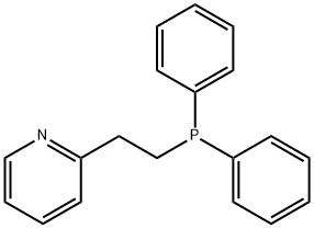 2-(2-(ジフェニルホスフィノ)エチル)ピリジン 化学構造式