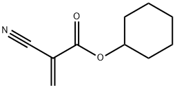 cyclohexyl 2-cyanoacrylate Structure