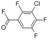 Benzoyl fluoride, 3-chloro-2,4,5-trifluoro- (9CI) 化学構造式