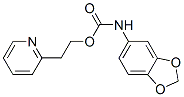 2-피리딘-2-일에틸N-벤조[1,3]디옥솔-5-일카르바메이트