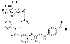 达比加群酰基Β维葡糖苷酸, 1015167-40-4, 结构式