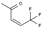 3-Penten-2-one, 5,5,5-trifluoro-, (Z)- (9CI) 化学構造式