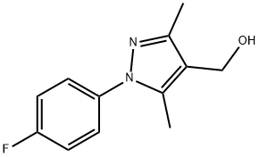 [1-(4-fluorophenyl)-3,5-dimethyl-1H-pyrazol-4-yl]methanol(SALTDATA: FREE)|[1-(4-氟苯基)-3,5-二甲基-4-吡唑]甲醇