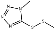 1-methyl-5-(methyldithio)-1H-tetrazole Structure