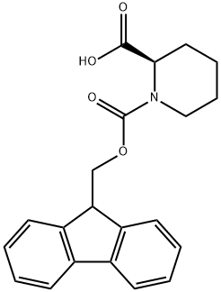 FMOC-D-PIPECOLIC ACID Struktur