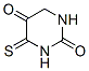 2,5-Pyrimidinedione, tetrahydro-4-thioxo- (9CI) Structure