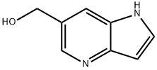 (1H-ピロロ[3,2-B]ピリジン-6-イル)メタノール 化学構造式
