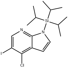 4-CHLORO-5-IODO-1-(TRIISOPROPYLSILYL)-1H-PYRROLO[2,3-B]PYRIDINE