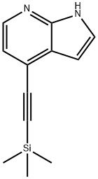 4-((TRIMETHYLSILYL)ETHYNYL)-1H-PYRROLO[2,3-B]PYRIDINE