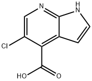 1015610-55-5 5-クロロ-1H-ピロロ[2,3-B]ピリジン-4-カルボン酸