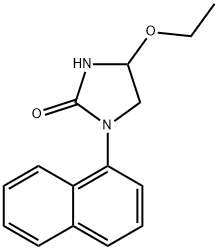 4-ethoxy-1-naphthalen-1-yl-imidazolidin-2-one Structure