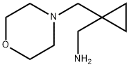 1-[1-(4-吗啉基甲基)环丙基]甲胺 结构式