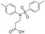 3-((4-甲基-N-(对甲苯基)苯基)磺酰胺基)丙酸,101585-37-9,结构式