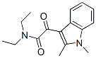 2-(1,2-dimethylindol-3-yl)-N,N-diethyl-2-oxo-acetamide|