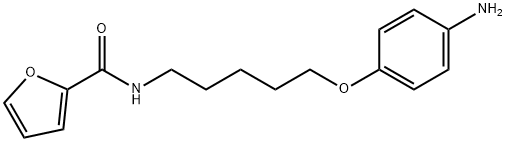 N-[5-(4-aminophenoxy)pentyl]furan-2-carboxamide|