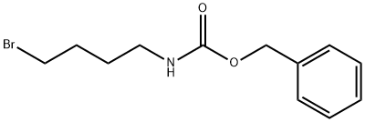 BENZYL (4-BROMOBUTYL)CARBAMATE 化学構造式