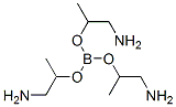 三(2-氨基-1-甲基乙基)硼酸酯,10164-64-4,结构式