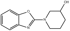1-(Benzo[d]oxazol-2-yl)piperidin-3-ol Struktur
