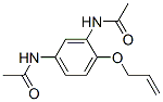 N-(5-acetamido-2-prop-2-enoxy-phenyl)acetamide Structure