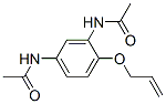 N-(5-acetamido-2-prop-2-enoxy-phenyl)acetamide,101651-51-8,结构式