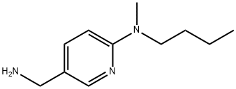 5-(Aminomethyl)-N-butyl-N-methyl-2-pyridinamine 结构式