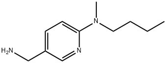 5-(Aminomethyl)-N-butyl-N-methyl-2-pyridinamine Structure