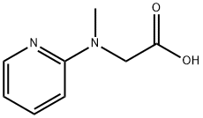 2-(甲基-2-吡啶基氨基)乙酸 结构式