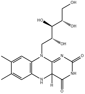 Riboflavin reduced Structure