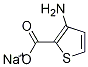 3-AMino-thiophene-2-carboxylic acid SodiuM Salt 化学構造式