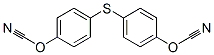 Bis-(4-cyanatophenyl)-sulfide 结构式