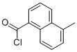 1-Naphthalenecarbonyl chloride, 5-methyl- (9CI) Structure