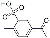 5-Acetyl-2-methylbenzenesulfonic acid 结构式