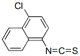 1-chloro-4-isothiocyanato-naphthalene Struktur