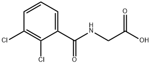 2-[(2,3-dichlorophenyl)formamido]acetic acid Structure