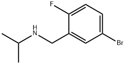 1-BroMo-4-fluoro-3-(isopropylaMinoMethyl)benzene Struktur