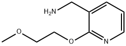 [2-(2-methoxyethoxy)pyridin-3-yl]methanamine 化学構造式