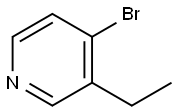 4-BROMO-3-ETHYLPYRIDINE,10168-60-2,结构式