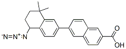 101705-40-2 6-(5-azido-5,6,7,8-tetrahydro-8,8-dimethyl-2-naphthalenyl)-2-naphthalenecarboxylic acid